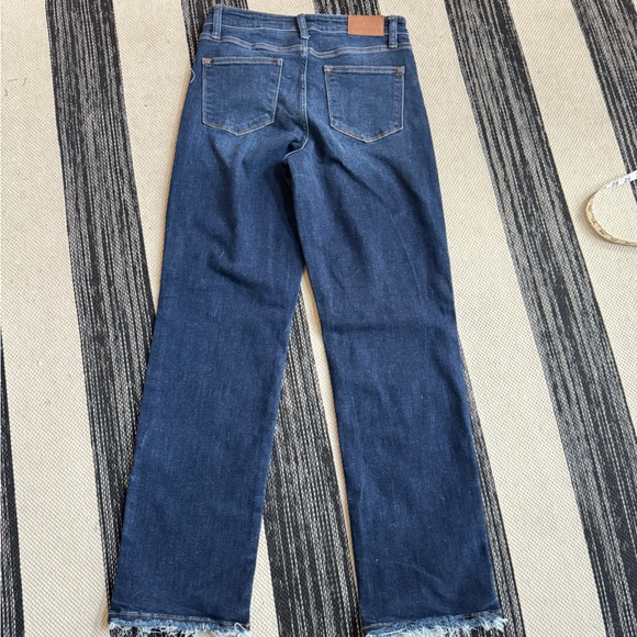 Judy Blue Women's Straight Leg Jeans - Dark Blue - Picture 2 of 11